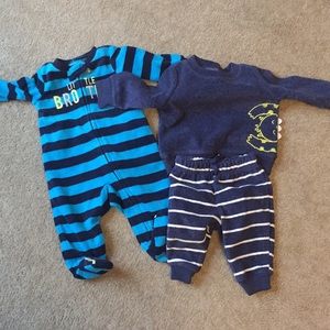 Newborn Boy Sleeper & Outfit